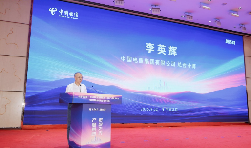 （中国电信集团公司总会计师李英辉致辞）
