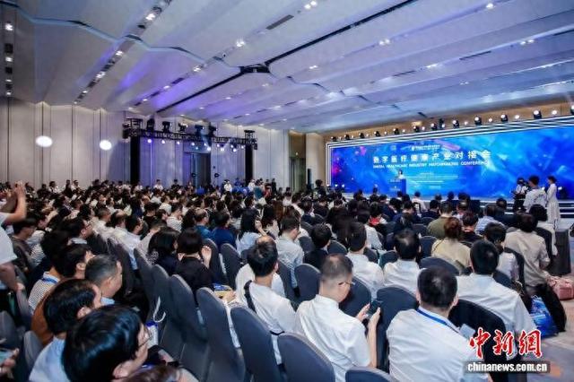 第三届数贸会数字医疗健康产业对接会现场。组委会供图